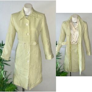 v i n t a g e :: Mod Set Woven Houndstooth Skirt Suit Blazer Longline